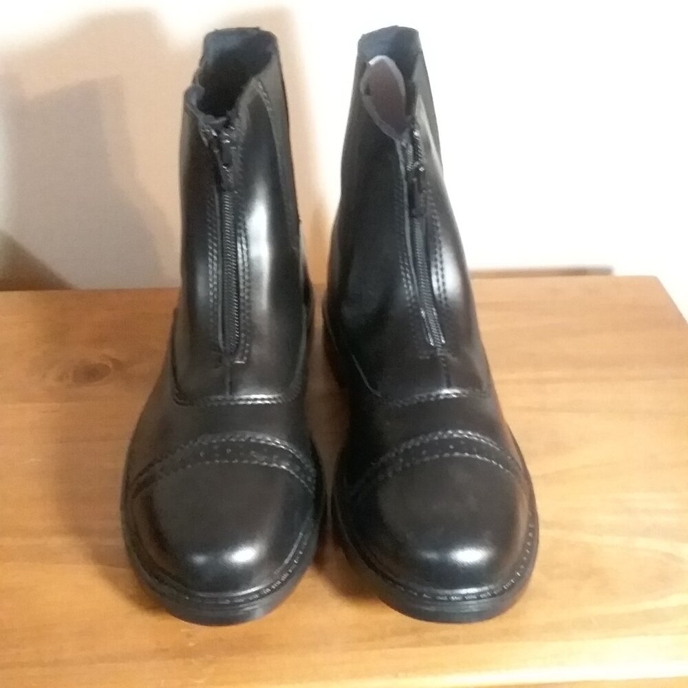 NWB, NWT Tuff Rider starter zip paddock boots - Picture 8 of 10